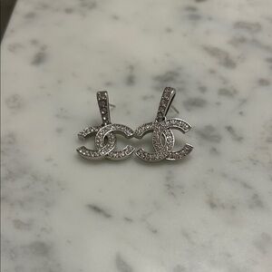 Chanel Silver Women's Earrings